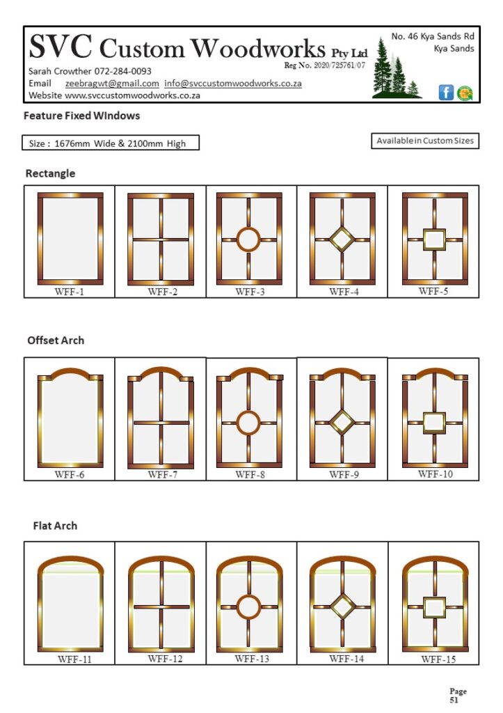 Timber Feature Windows